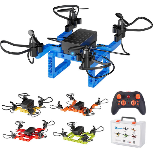 TECHVIO mini drone kit cover showing five kid-friendly designs.