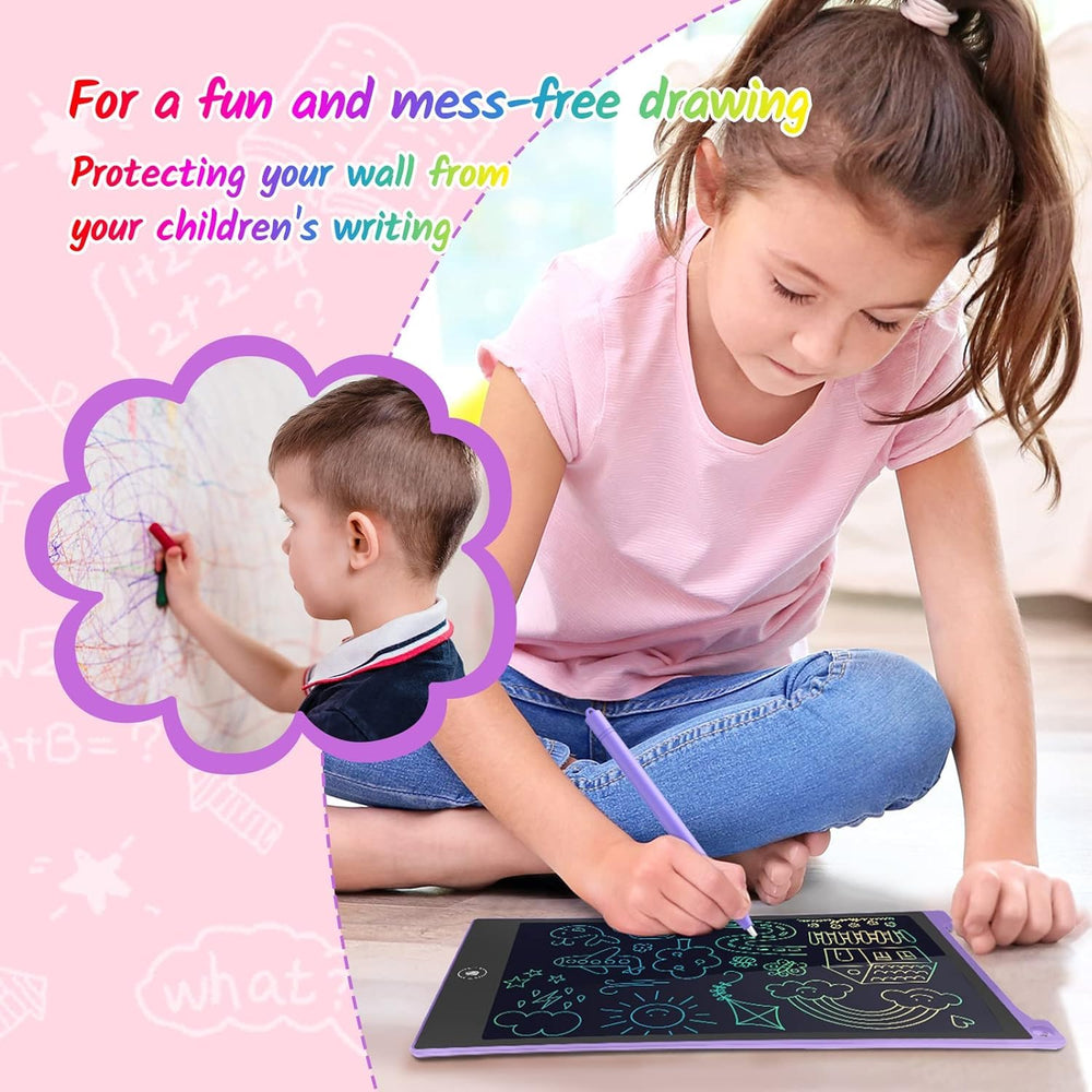 TECJOE 2 Pack sturdy plastic body with shock-resistant corners for durability