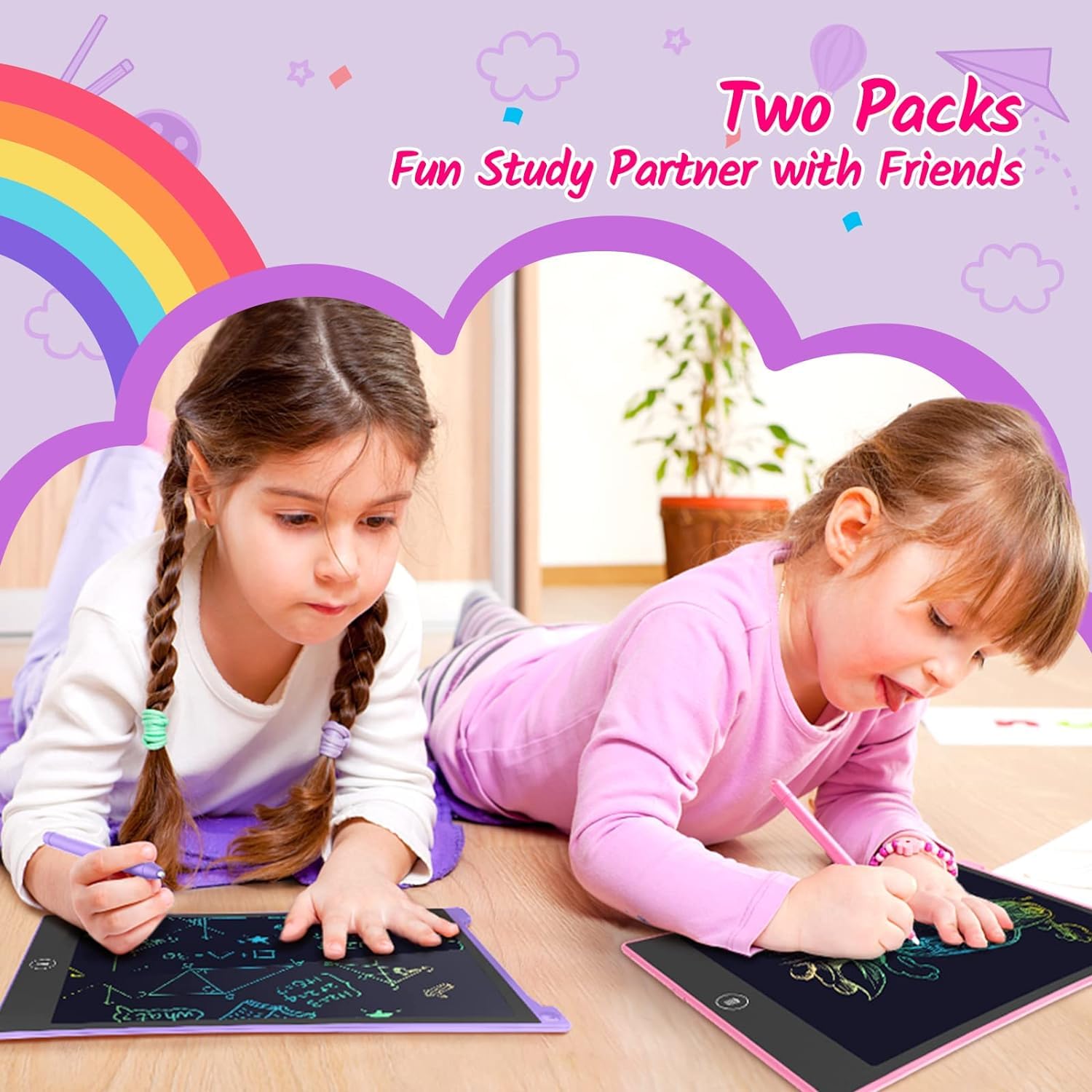 TECJOE 2 Pack lightweight 320g ideal for school and travel