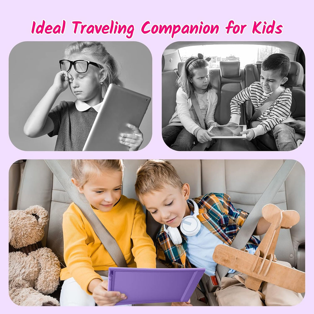 TECJOE 2 Pack travel-friendly tablet keeps kids engaged on trips