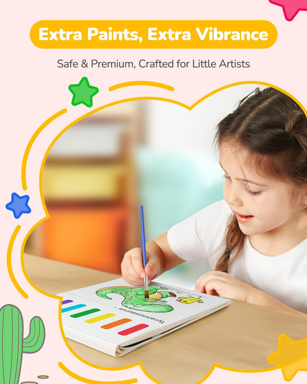 TECJOE ocean adventures coloring pages show vibrant watercolor results with water-based painting