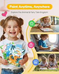 TECJOE thick art paper resists bleed-through during multi-color art projects.