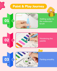 TECJOE thick paper pages prevent bleed-through for clean keepsake art