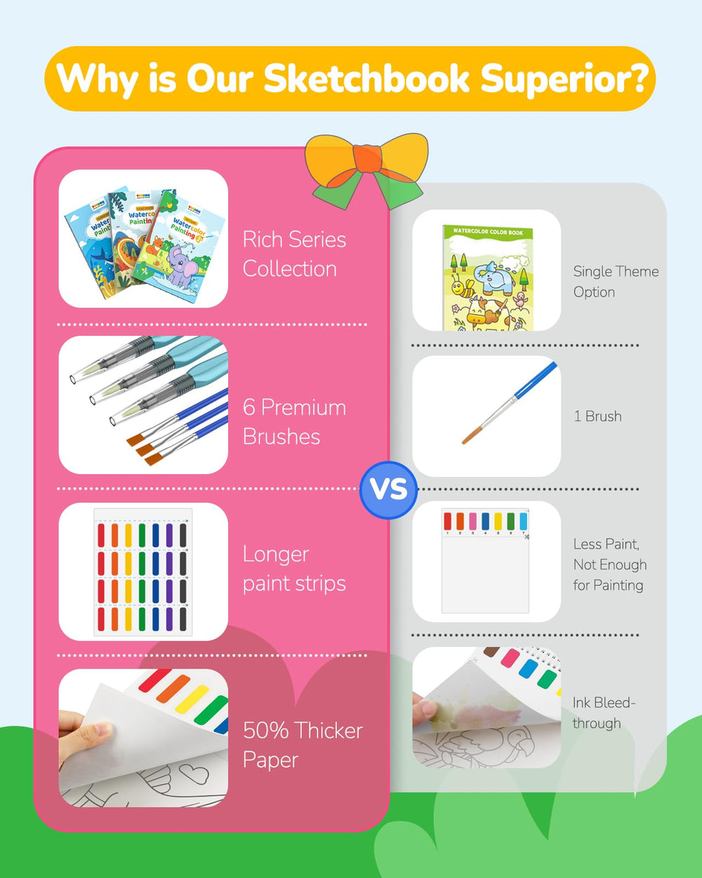 TECJOE triple brush set—varied tips support flexible painting techniques