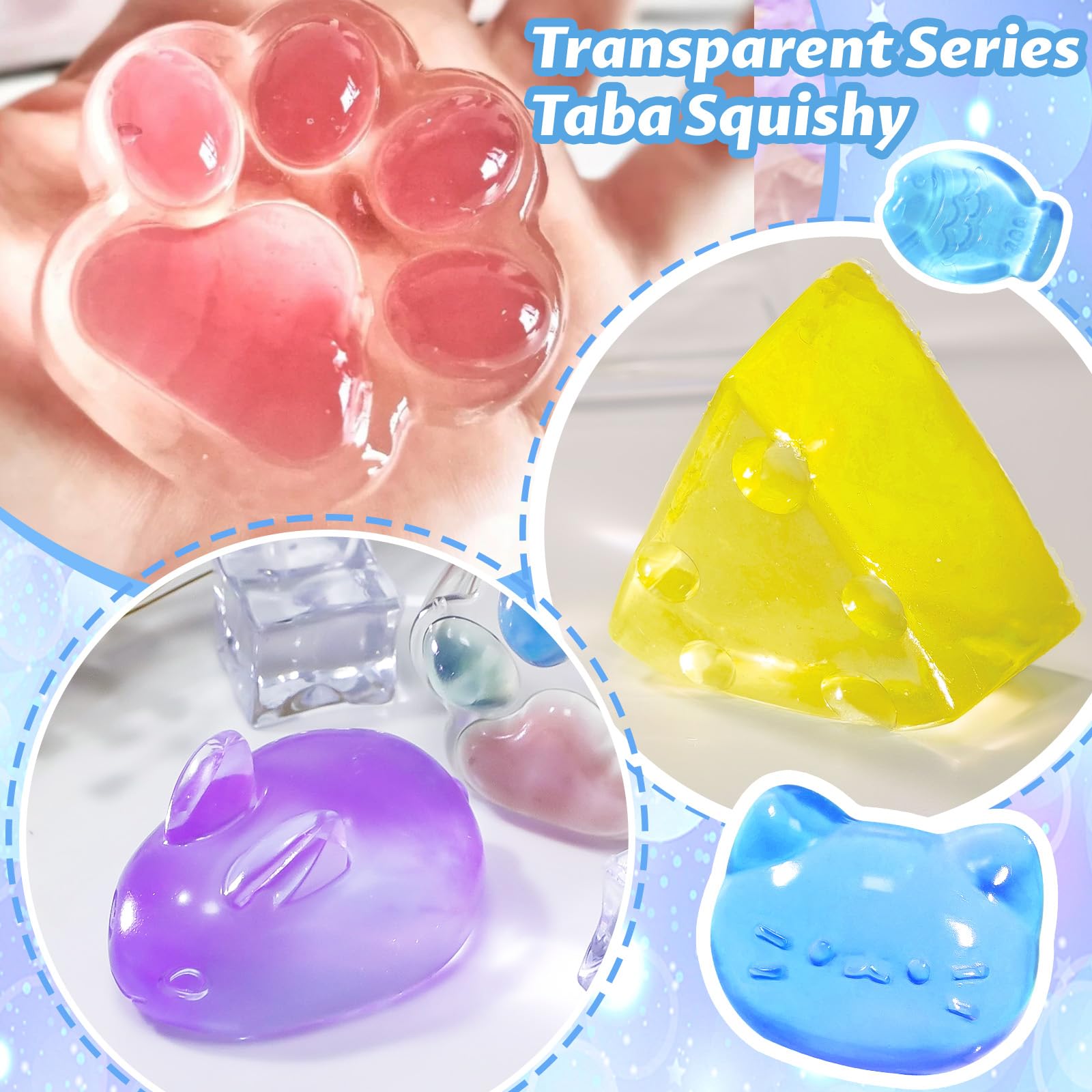 TECMIYO Taba DIY kit taiyaki mold for dessert inspired squishies