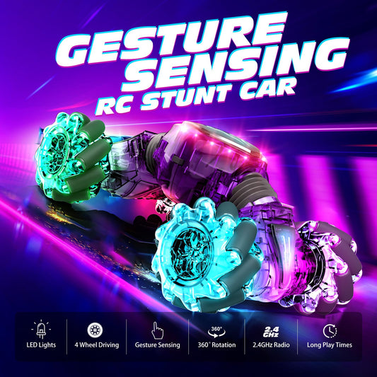 Tecnock gesture-sensing wristband enables easy hands-free control.