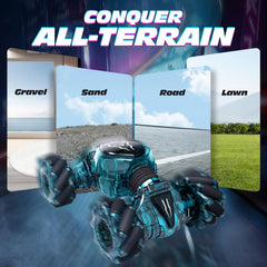Tecnock RC car suited for indoor and outdoor races