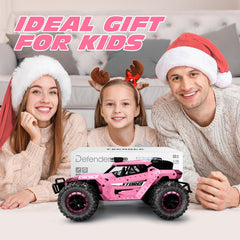 Tecnock Pink RC Car in gift box signals ready-to-gift packaging.