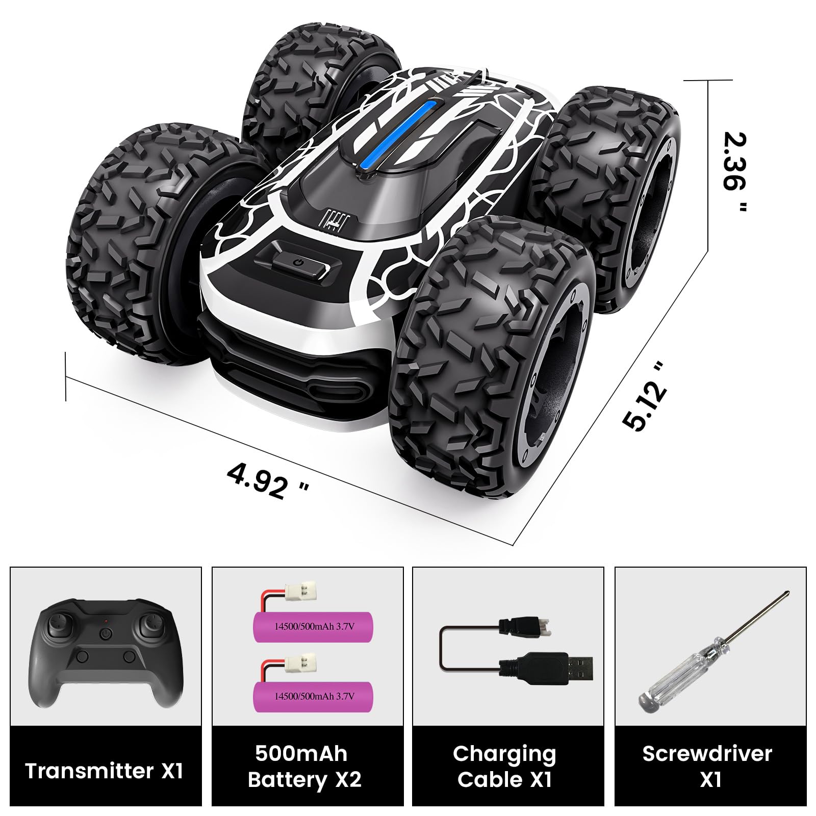 Tecnock gift-ready RC car, perfect for birthdays