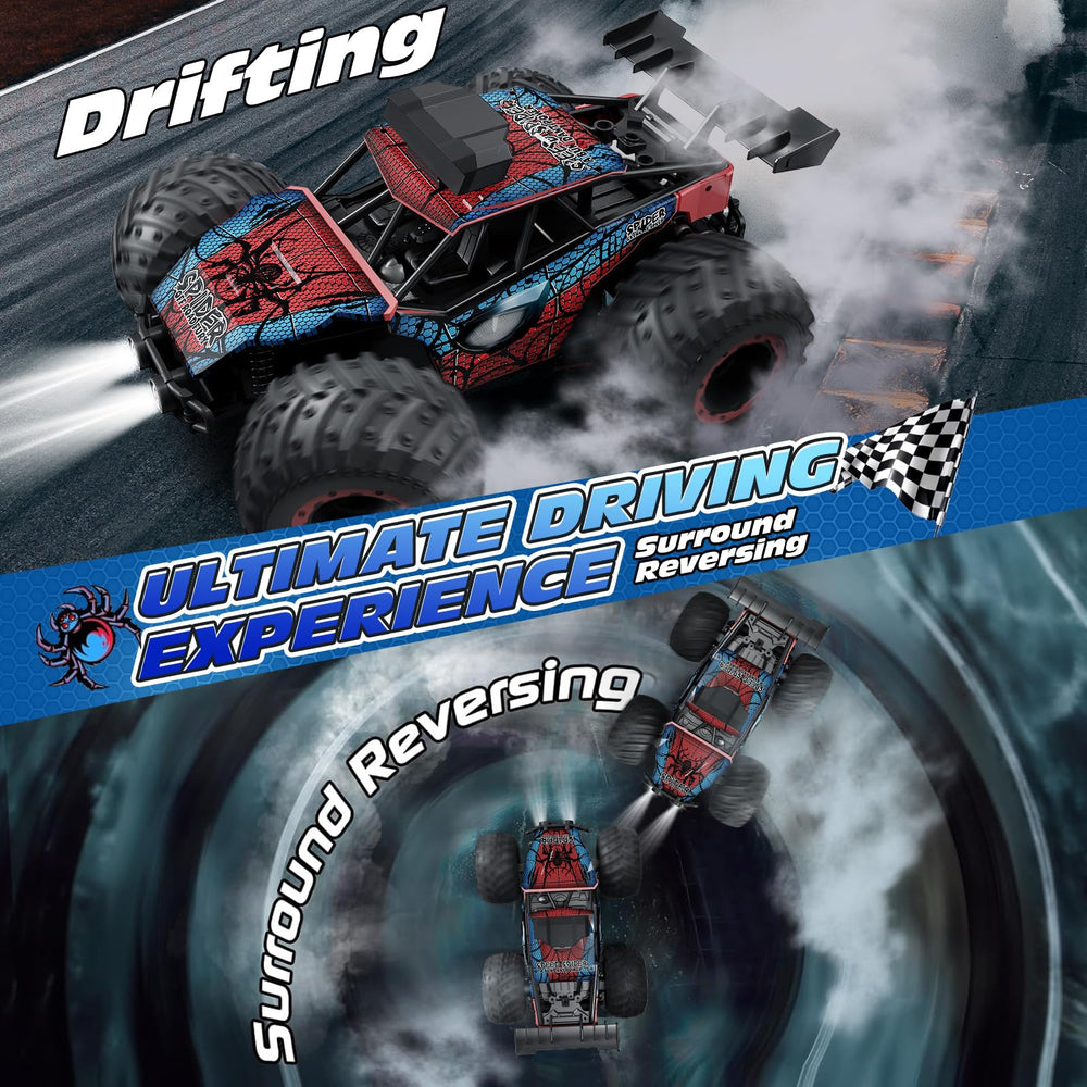 Tecnock RC Truck sturdy materials withstand outdoor play and drops