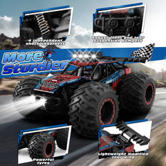 Tecnock RC Truck safe top speed supports confident beginners outdoors
