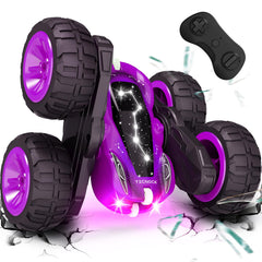 Tecnock remote control car star design shines for stylish night play.