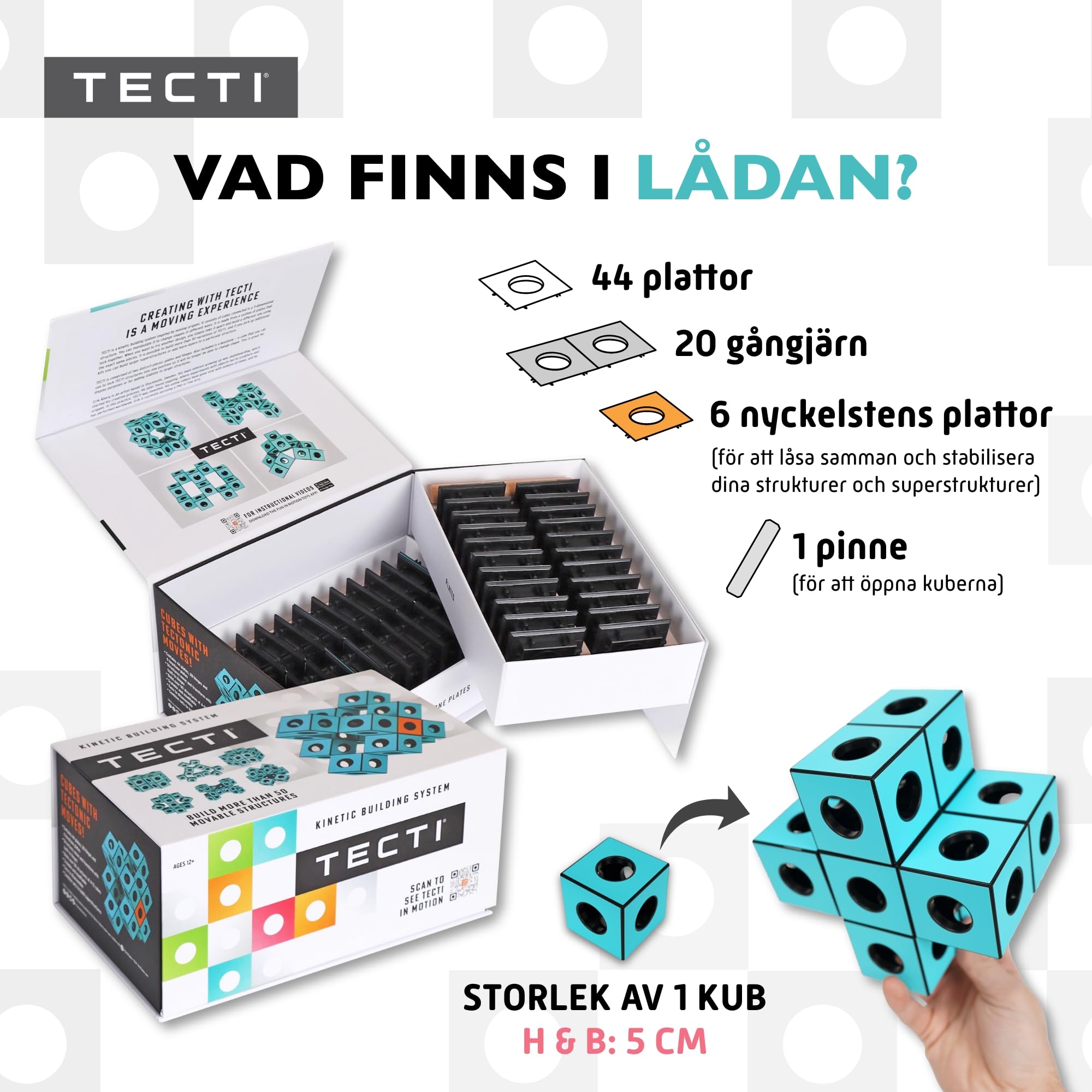 TECTI eco-friendly ABS plastic emphasizes recyclable materials for sustainable toy play