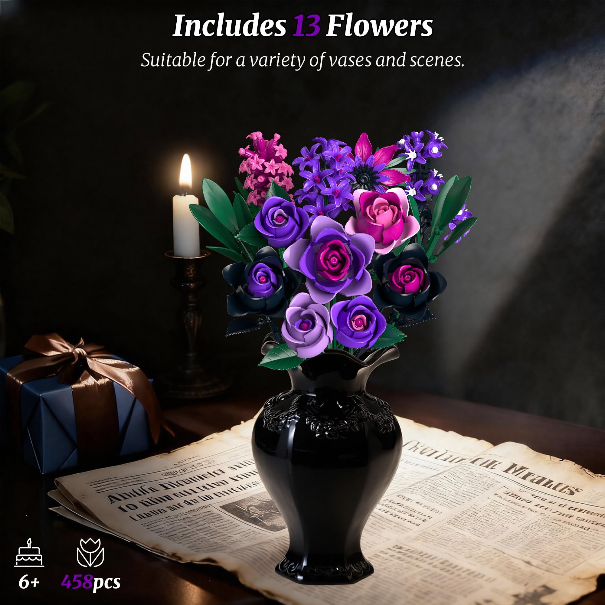 Teefrye Bend-twist stems demonstrates customizable bouquet options