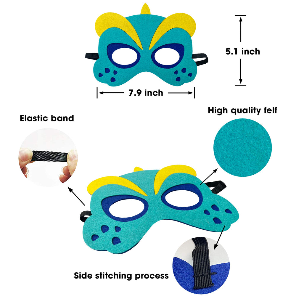 TEEHOME Pterodactyl mask with elastic headband for comfortable wear.