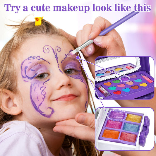 Teensymic makeup kit lip colors for pretend beauty routines and confident play.