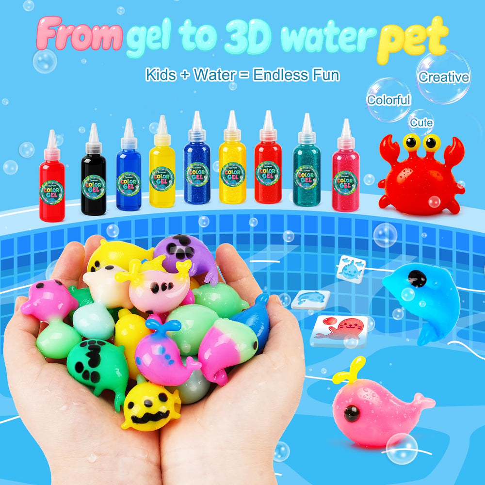 Teexpert Magic Water Elf Kit color gels displaying bright hues for water crafts