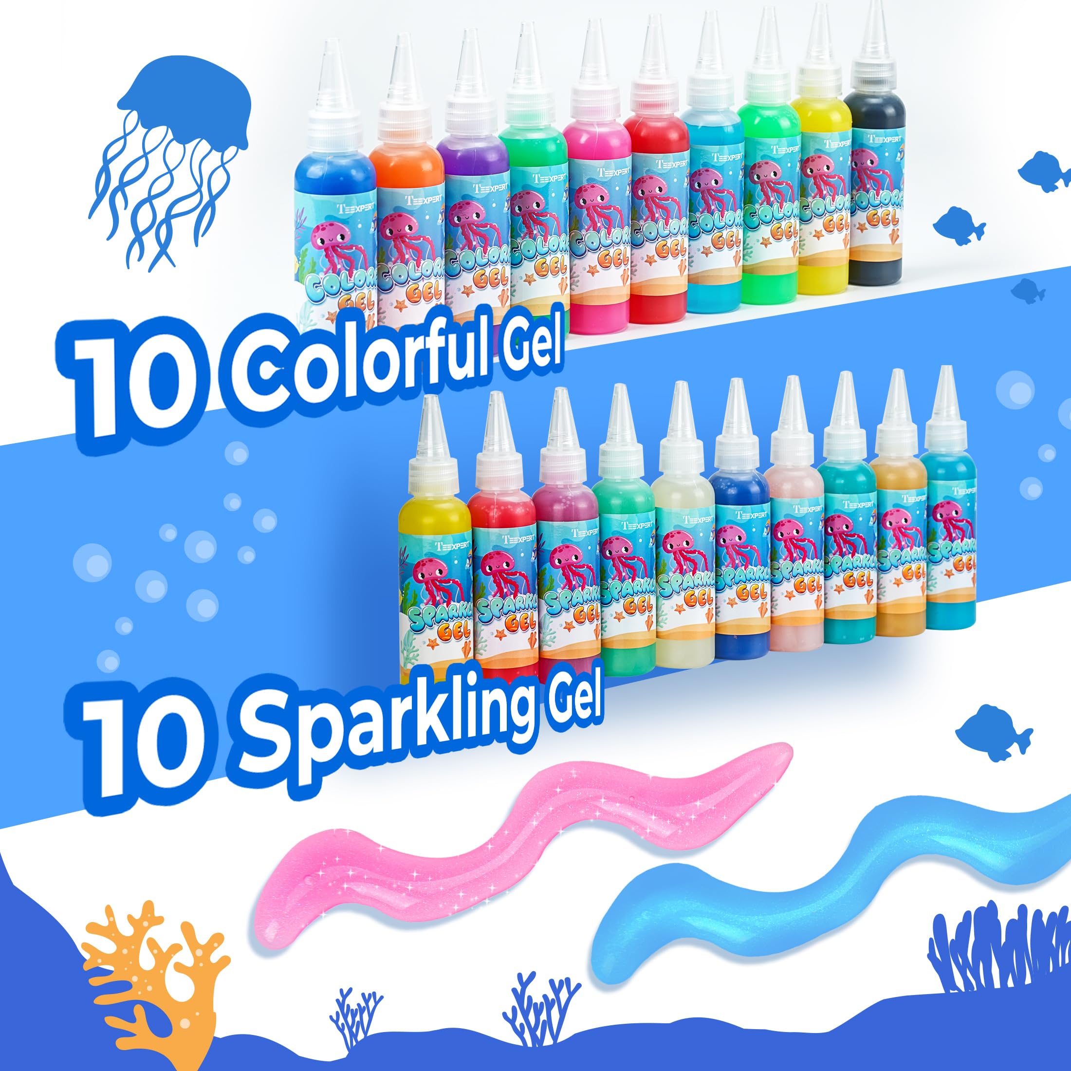 Teexpert Star jar storage—keeps aquatic creations neatly stored