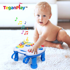 TeganPlay crib toy straps securely attach to a standard crib for nap-time play.