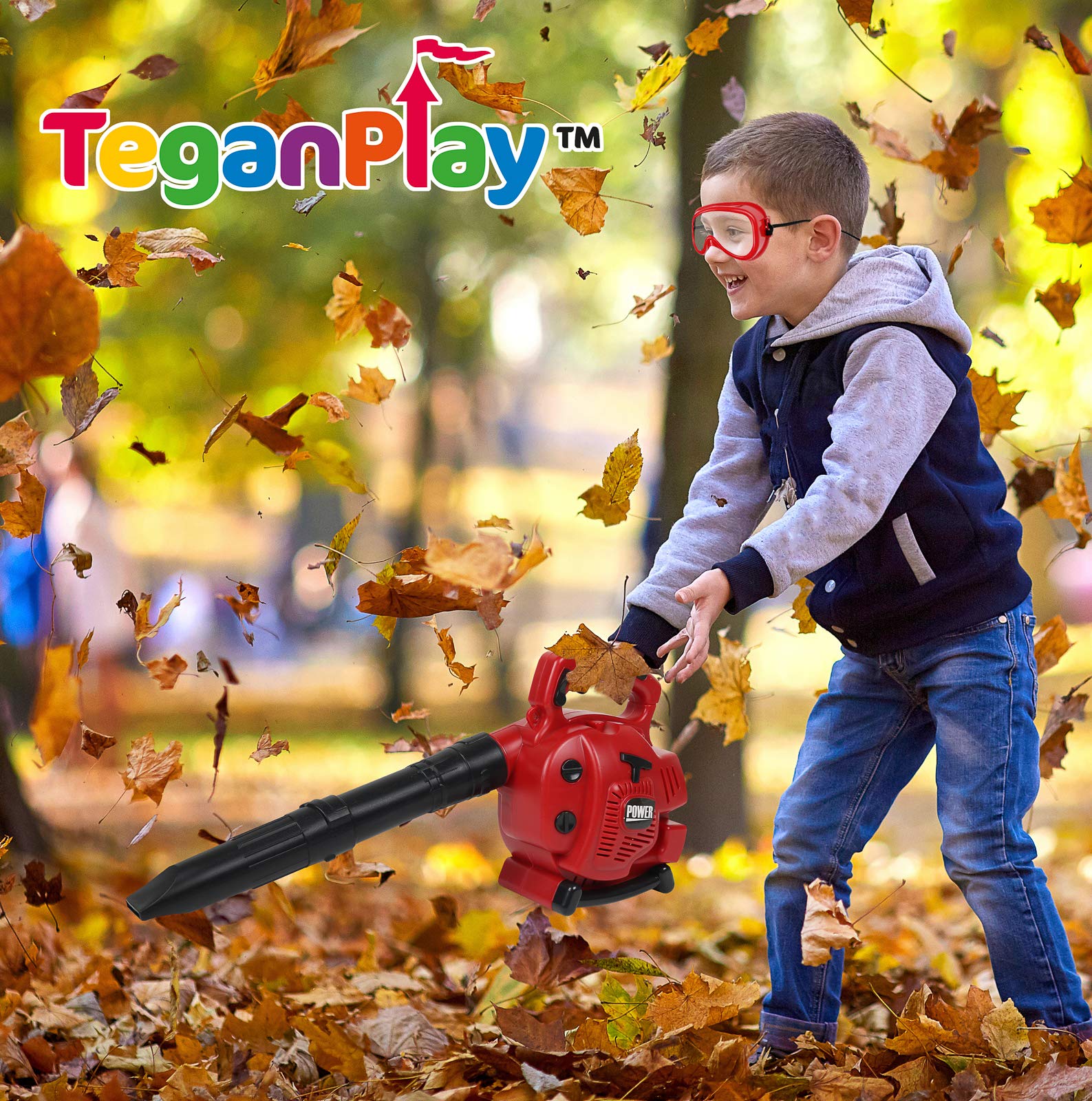 TeganPlay tool set dimensions 17 inches long for compact storage