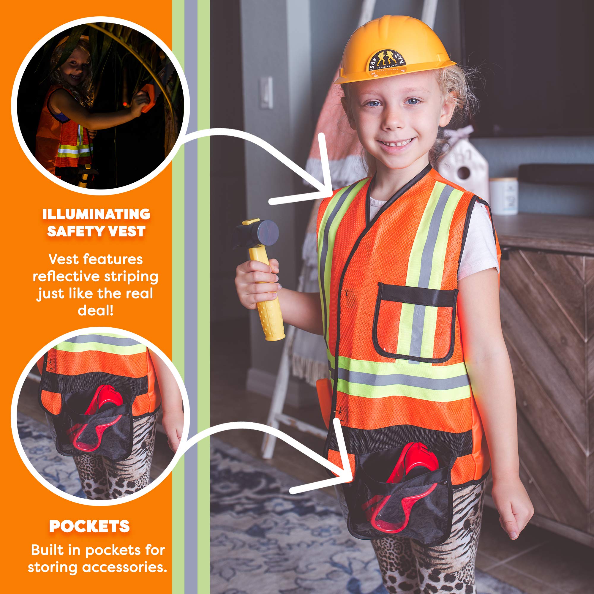 TeganPlay toy saw supports imaginative building challenges.