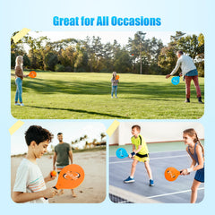 TEILLNET Paddle Ball Set family game suitable for all ages