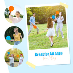 TEILLNET Paddle Ball Set outdoor play in parks and beaches
