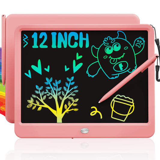 TEKFUN 12-inch LCD tablet front view for kids' drawings on the go