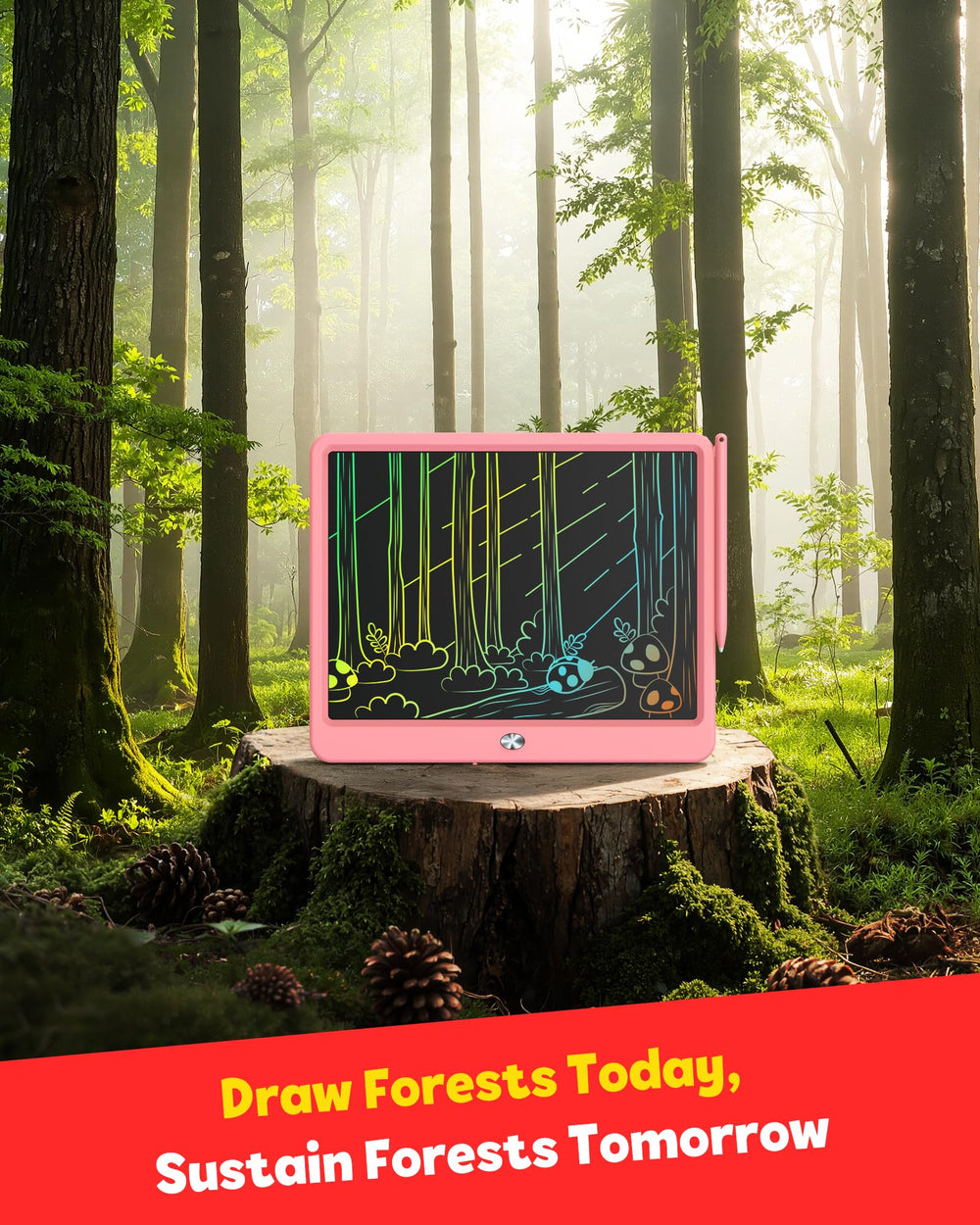 TEKFUN doodle pad supports kids' imagination on the go
