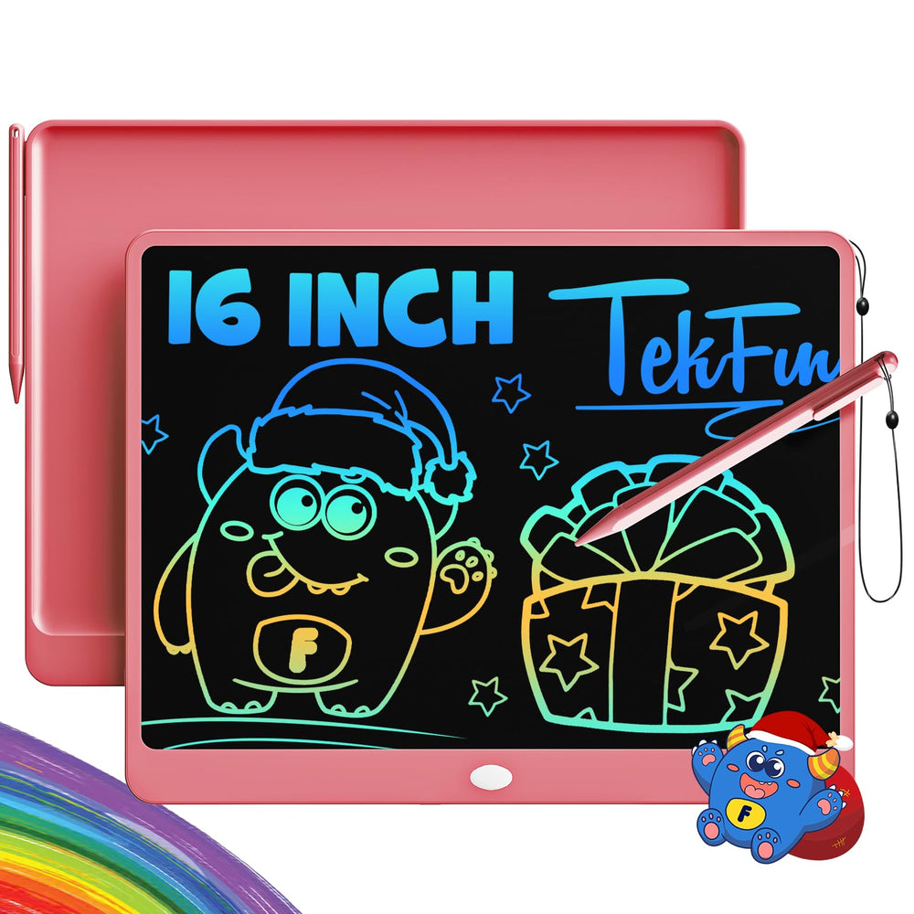 TEKFUN 16-inch color screen doodle board for drawing on the go.