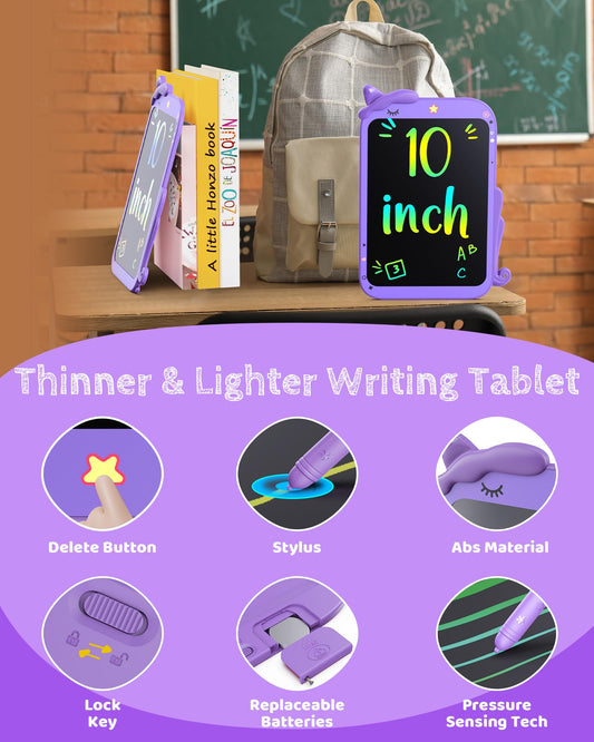 TEKFUN doodle board featuring dinosaur design ideal for travel