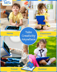 TEKFUN ergonomic round-corner design; comfortable grip for small hands.
