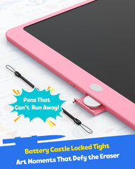 TEKFUN eyes-friendly-material provides safe, non-glare drawing experiences for all ages.