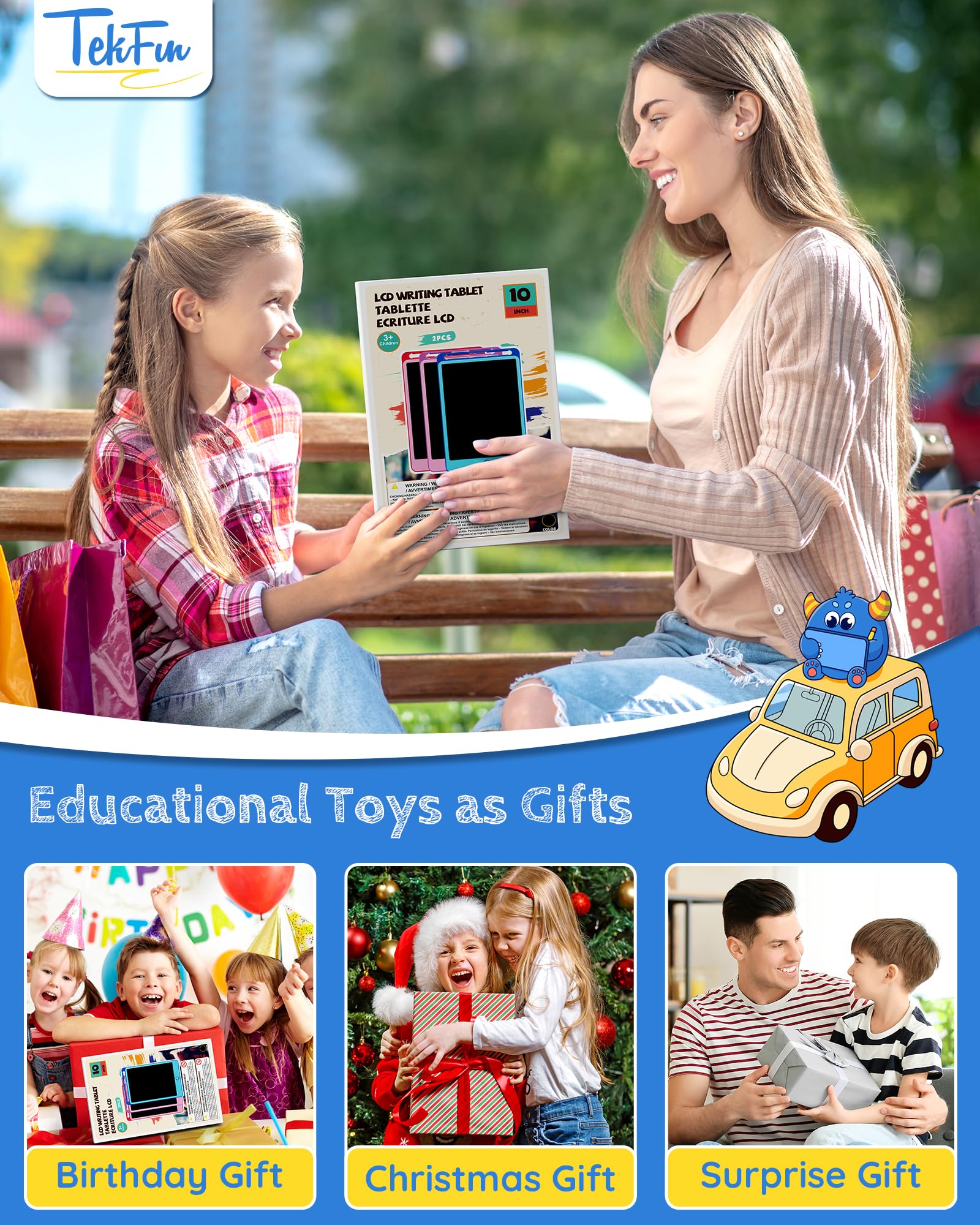 TEKFUN gift-ready packaging; ideal for birthdays and holidays.