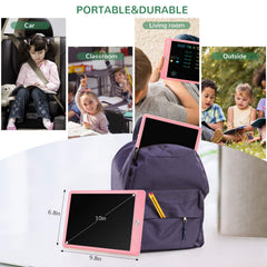 TEKFUN kids doodle board promotes creative drawing with a pressure-sensitive screen.