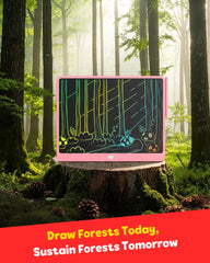 TEKFUN large-drawing-pad-kids-teens-adults supports notes and doodles for all ages.