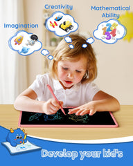 TEKFUN large writing area similar to A4 for schoolwork and doodles