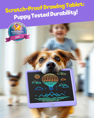 TEKFUN purple family-friendly LCD tablet for kids