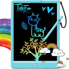 TEKFUN LCD-writing tablet front view for kid-friendly drawing.