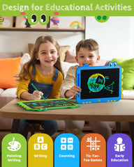 TEKFUN green tablet with secured battery compartment for safety