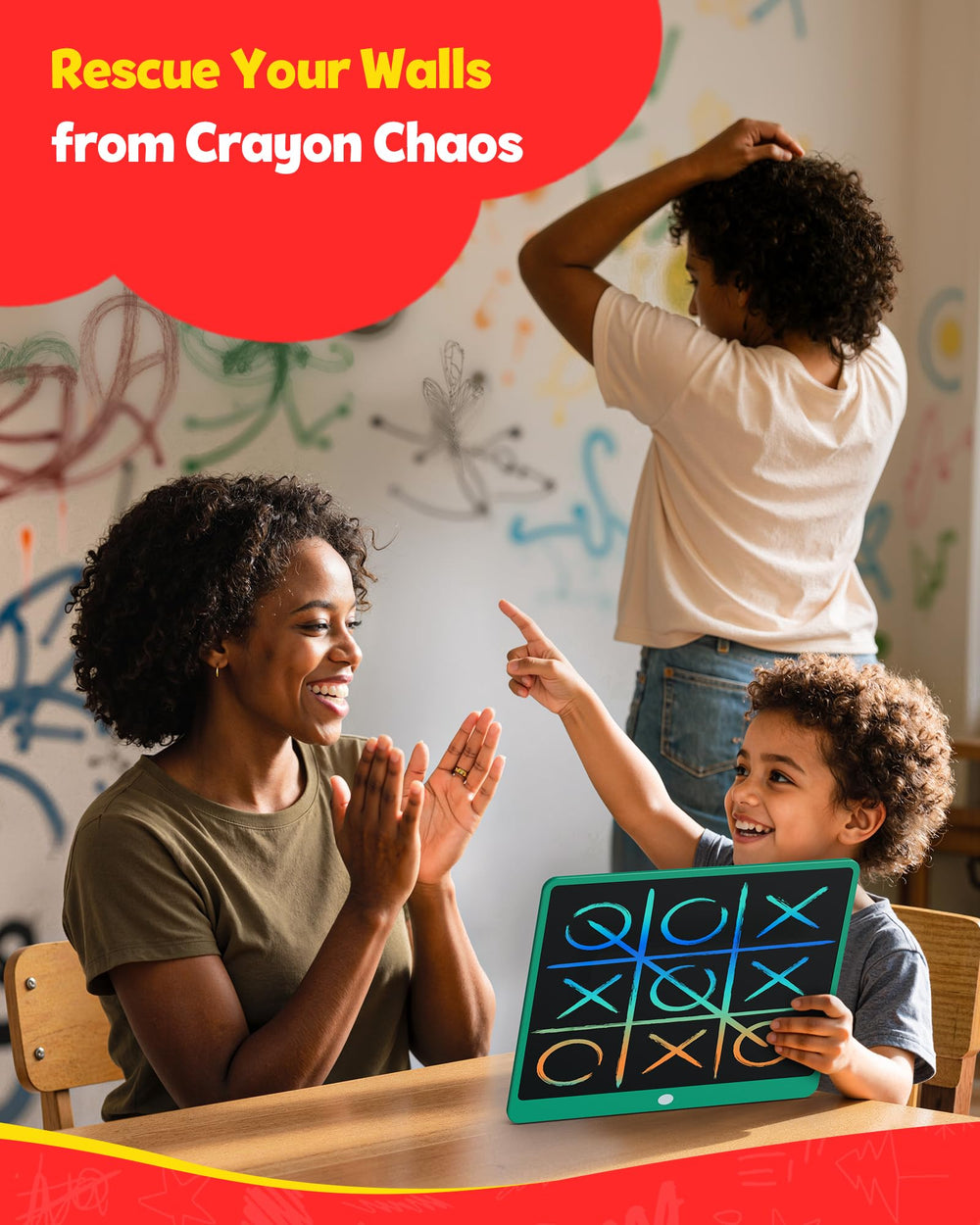 TEKFUN large doodle surface supports collaborative drawing for teens and adults