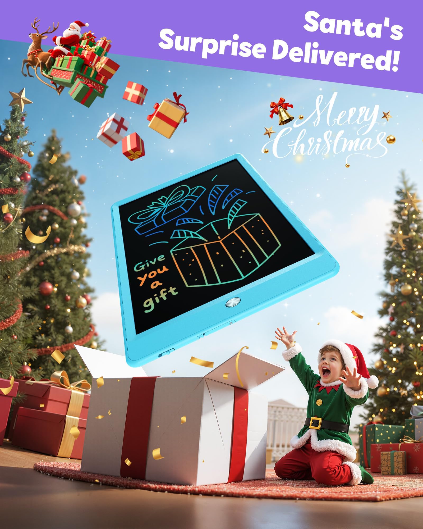 TEKFUN durable, waterproof tablet for active kids.