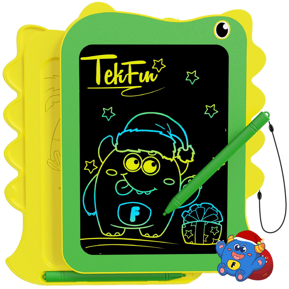 TEKFUN LCD writing tablet for kids offering mess-free doodling on an 8.5-inch screen.