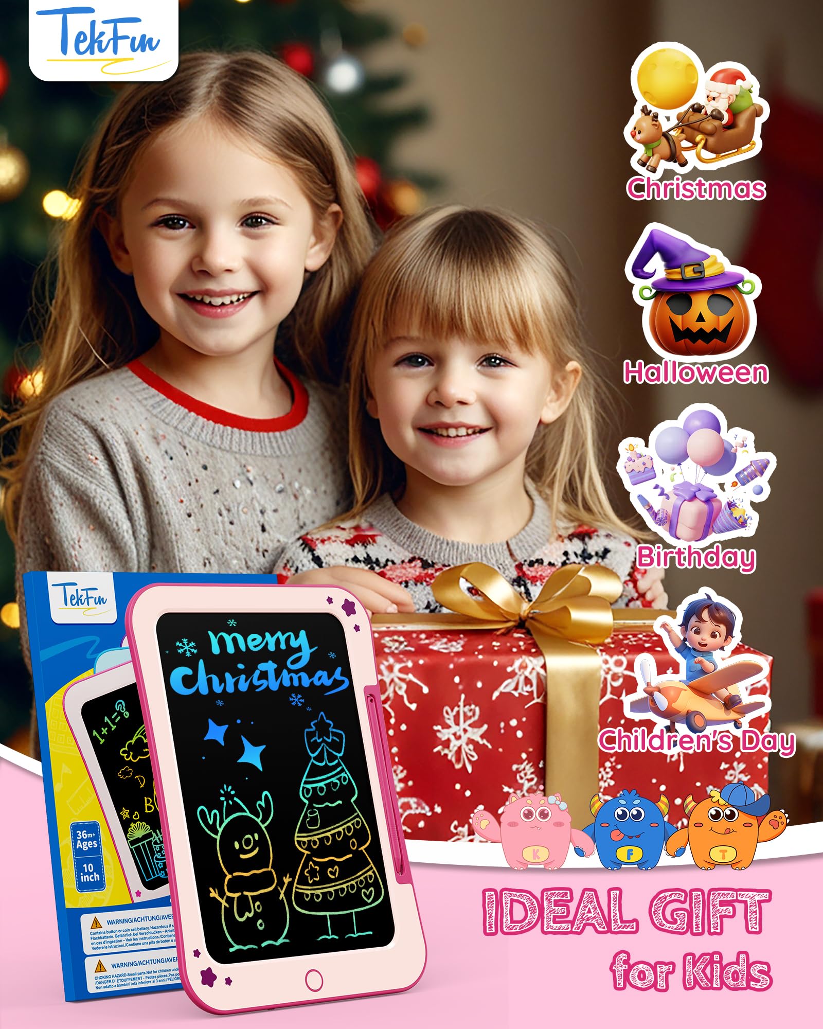 TEKFUN reusable doodle board saves paper and trees