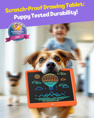 TEKFUN LCD Writing Tablet portable design suits kids learning on the move