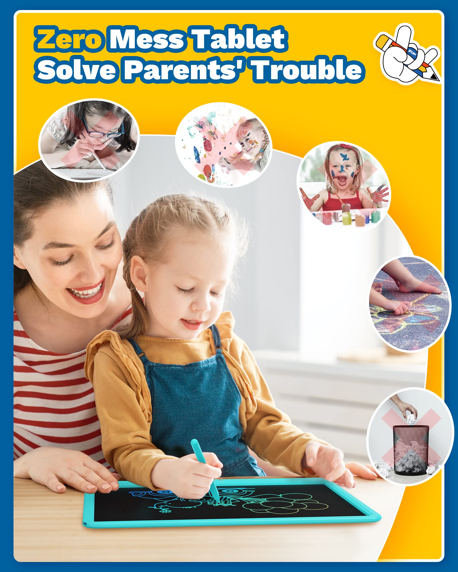 TEKFUN safe ABS materials emphasizing kid-friendly durable design