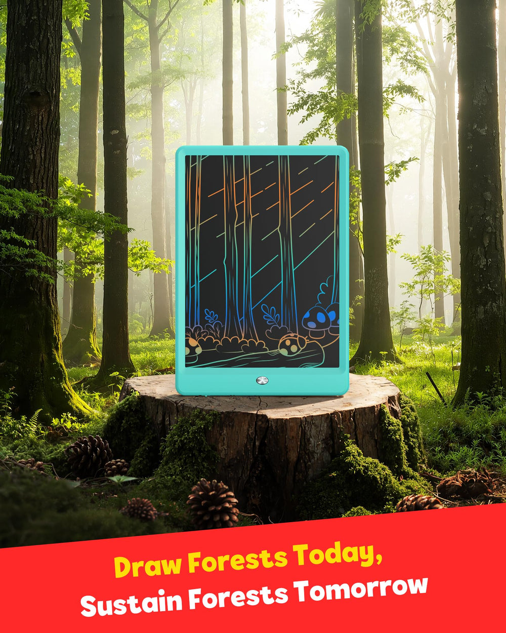 TEKFUN long-life battery supports up to 100,000 writes between replacements.