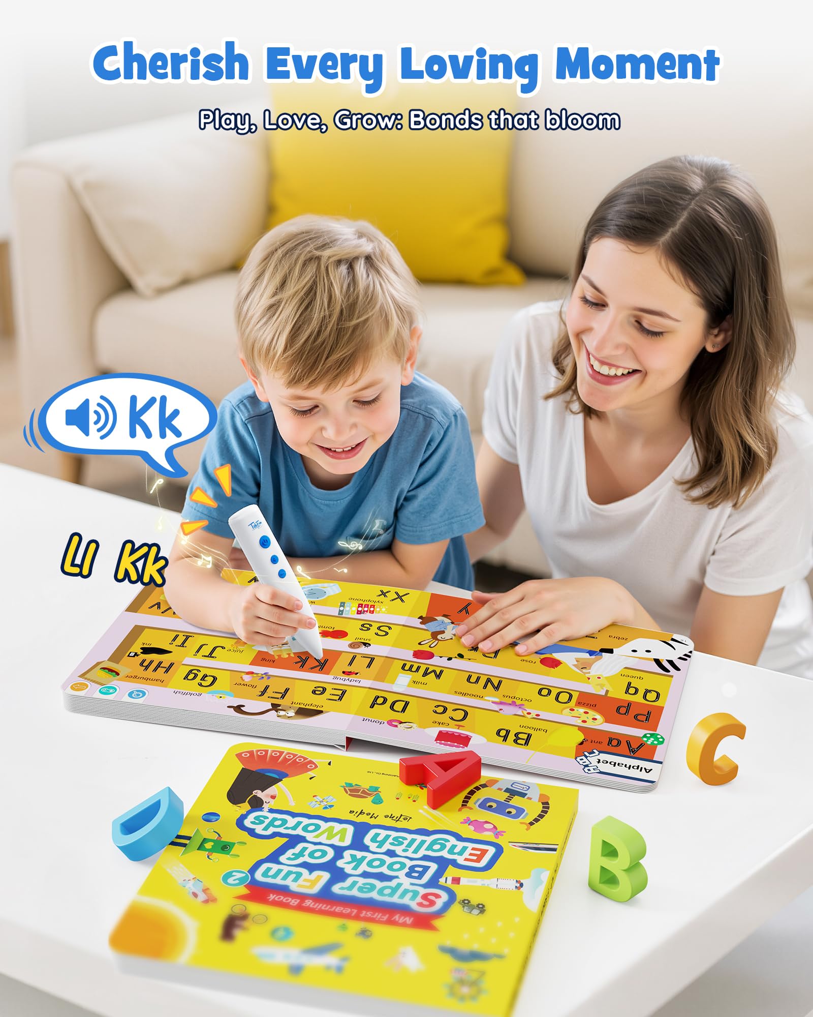 TEKFUN recording function enables parent voice messages