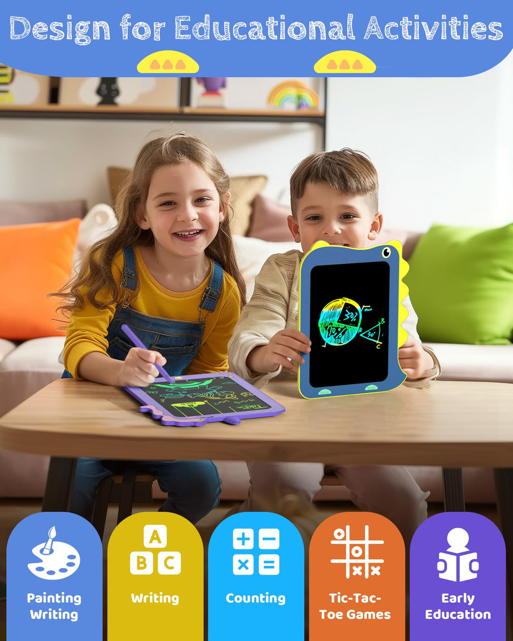 TEKFUN safety-focused design with screws securing the battery compartment.