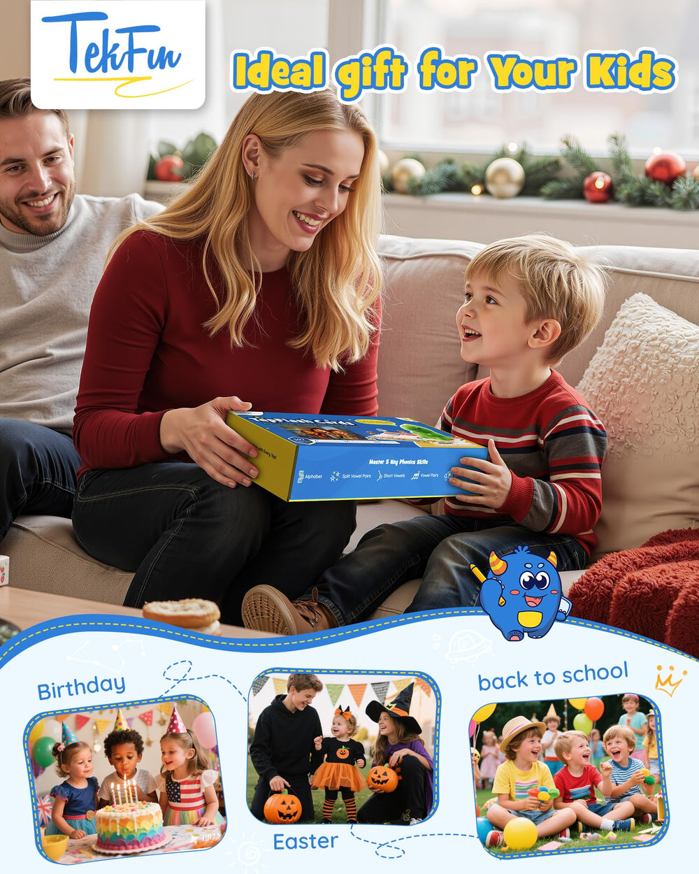 TEKFUN screen-free learning promotes hands-on engagement and focus